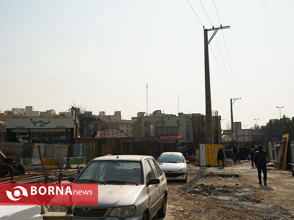 احداث پلهای غیرهمسطح بزرگراه شهید باقری