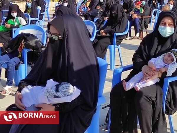 برگزاری همایش شیرخوارگان حسینی در پارک ولایت یاسوج