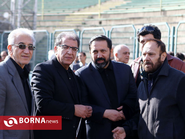 تشییع پیکر مرحوم همایون بهزادی