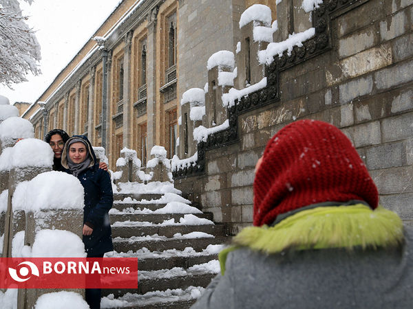 بارش برف در تهران -2