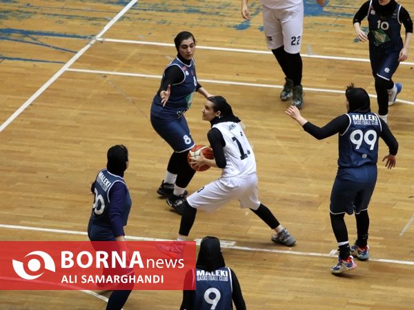 فینال چهارمین دوره لیگ بسکتبال بانوان گیلان