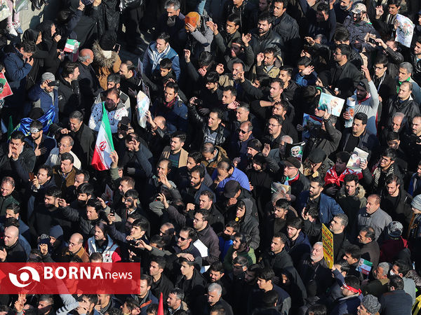 تشییع پیکر سردار شهید حاج قاسم سلیمانی در تهران