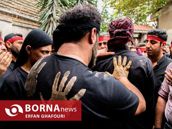 آئین گل مالی و شام غریبان عزاداران حسینی در مازندران