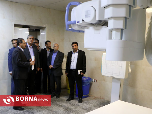 افتتاح بخش اتفاقات و دستگاه رادیولوژی بیمارستان فقیهی شیراز