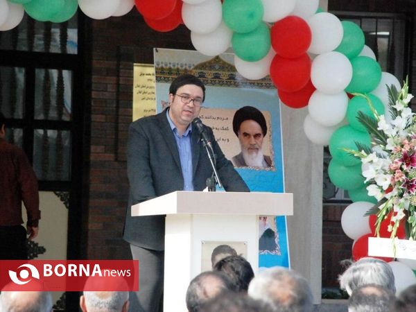 آئین بهره برداری از دبستان 15 کلاسه زنده یاد محمد موثق- بندر انزلی