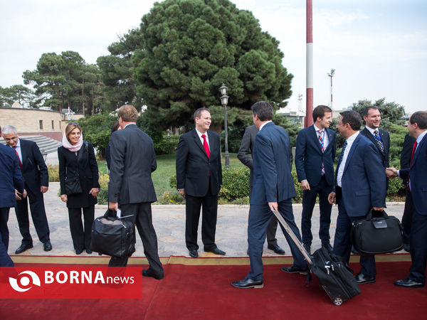 ورود رئیس جمهوری اتریش به تهران (2)