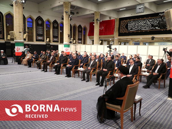 دیدار رئیس‌جمهور و اعضای هیئت دولت با رهبر انقلاب