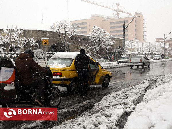 بارش برف در تهران -2