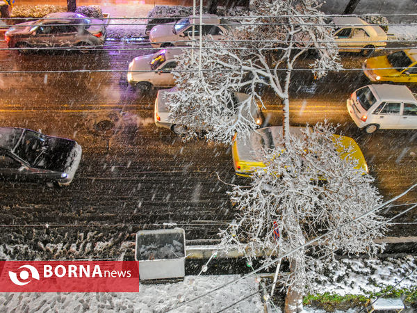 چهره زمستانی اراک در آخرین ماه پاییز