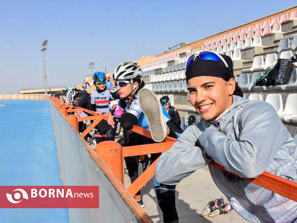 تمرین اسکیت بازان استان مرکزی با حضور جمعی از بازیکنان تیم ملی