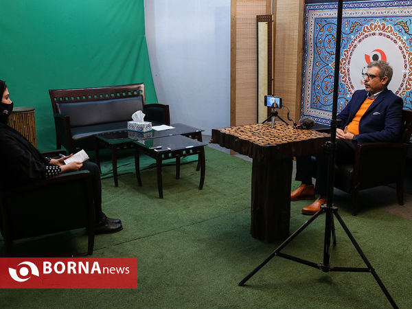 حضور آرمین زارعیان در خبرگزاری برنا