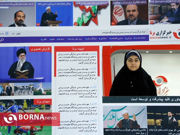 در حاشیه نمایشگاه مطبوعات "تیتر یک "