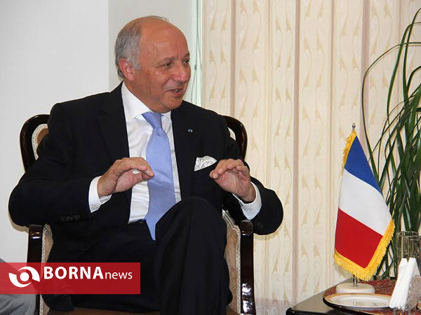 دیدار فابیوس و ظریف