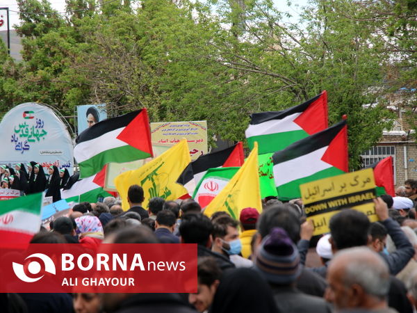 راهپیمایی روز قدس - ارومیه 