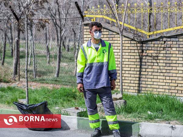 مشارکت در نظافت شهر