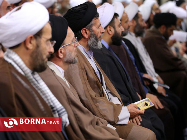دیدار اعضای مجمع نمایندگان طلاب و فضلای حوزه علمیه قم
