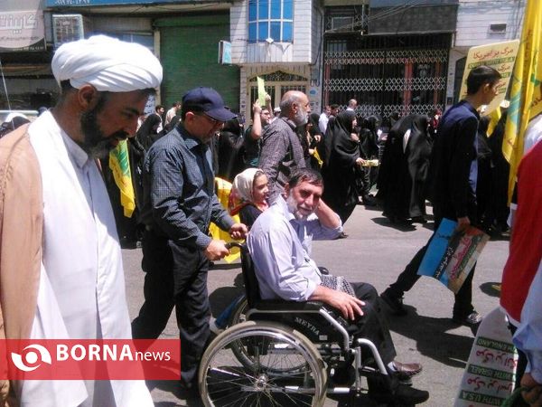 راهپیمایی روز جهانی قدس در پاکدشت