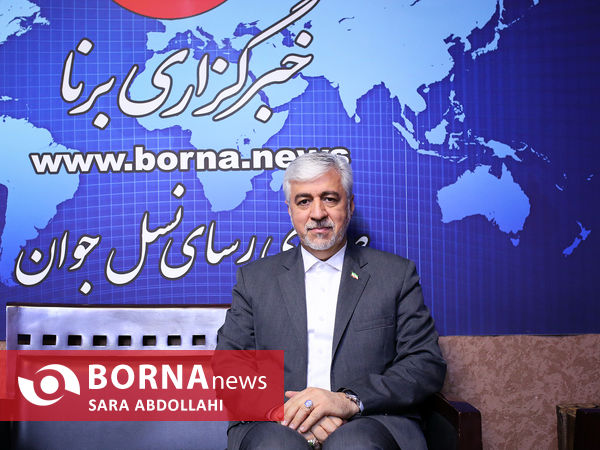 حضور حمید سجادی وزیر ورزش در خبرگزاری برنا