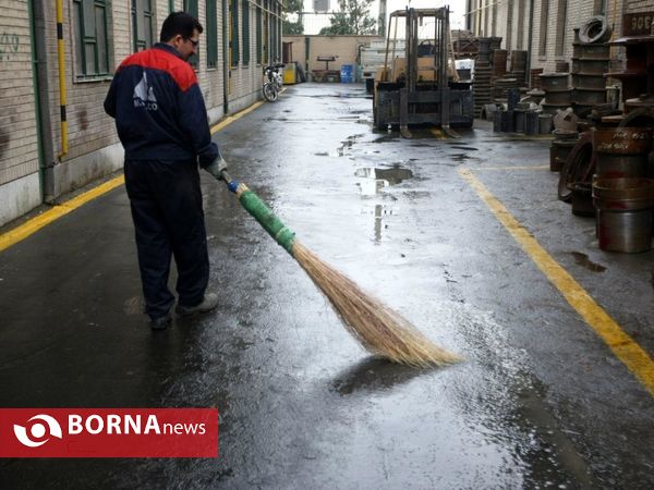 اولین باران پاییزی  ، غرب تهران ( عکس : علیرضا کیایی )