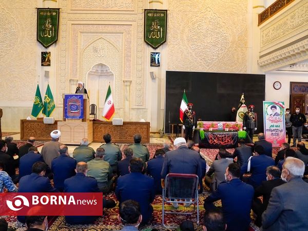 تشییع پیکر شهید مدافع وطن «اکبر رنجبر» در شیراز