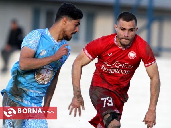 دیدار تیم های فوتبال سپیدرود رشت _شهدای بابلسر