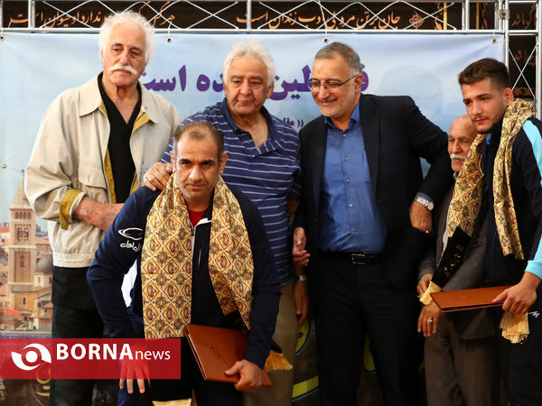 تجلیل از قهرمانانی که پهلوان شدند