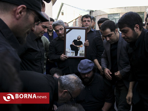 تشییع پیکر مهدی شادمانی