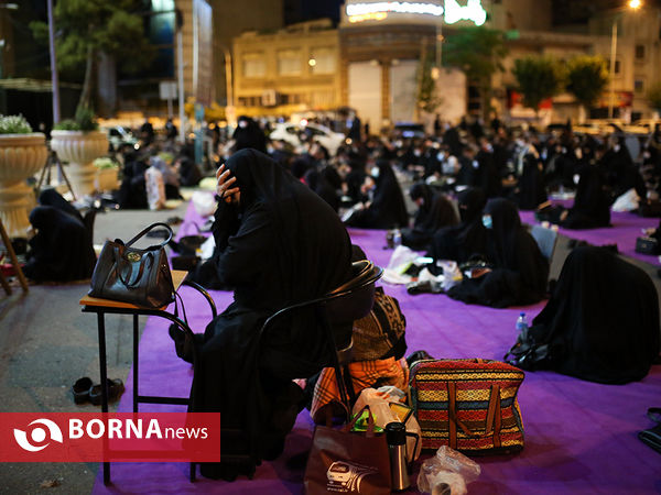 مراسم احیاء شب بیست و یکم ماه رمضان در میدان فلسطین