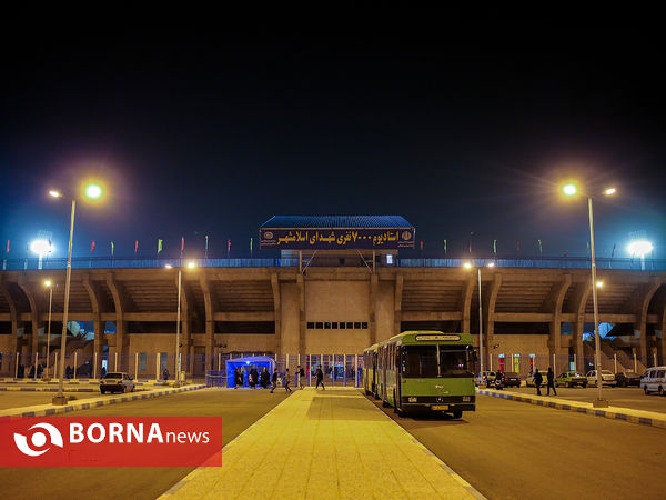 عزاداری شب پنجم محرم در استادیوم