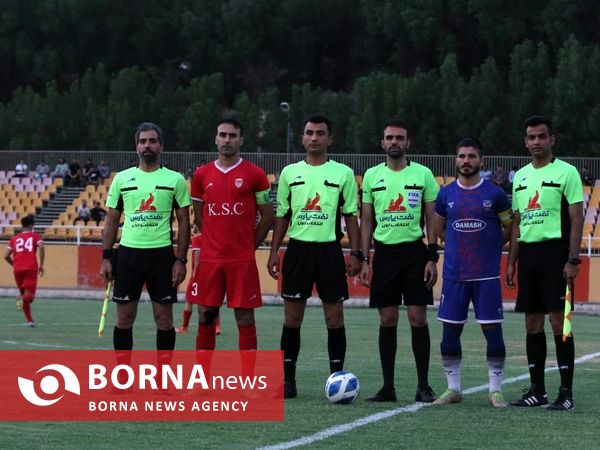 دیدار تیم های فوتبال داماش گیلان _ فولاد نوین اهواز