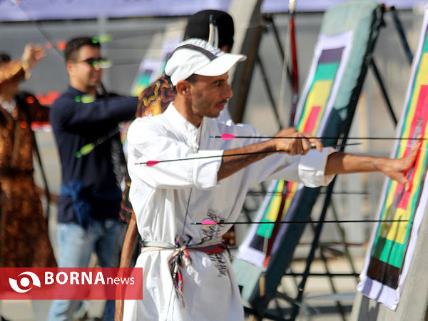 دومین دوره مسابقات تیراندازی با کمان سنتی در شیراز