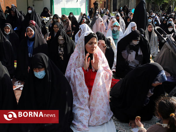 نماز عید سعید فطر - حوالی دانشگاه تهران