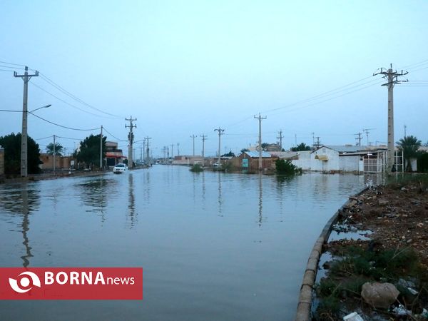 آبادان سه روز بعد از بارندگی