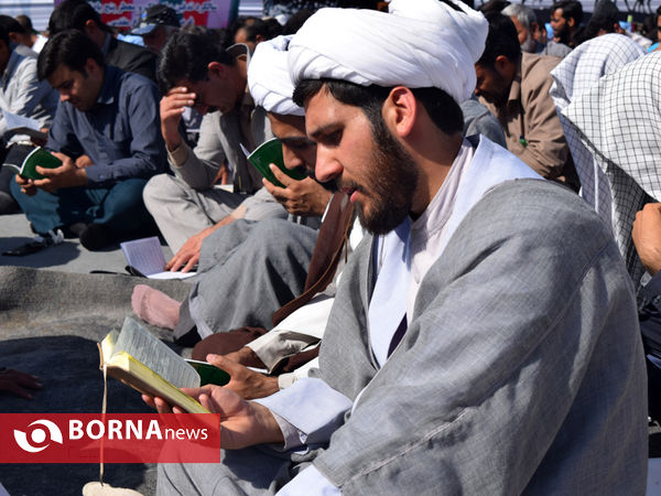 مراسم پرفیض دعای عرفه در زاهدان
