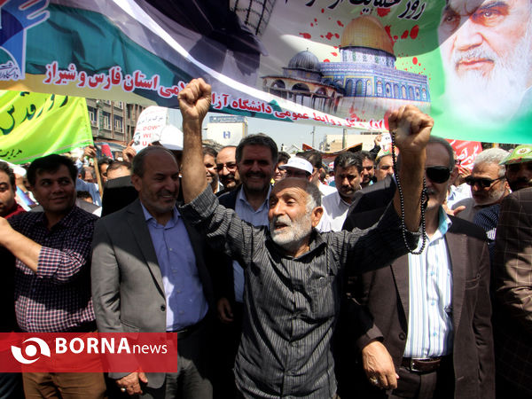 راهپیمایی روز قدس در شیراز