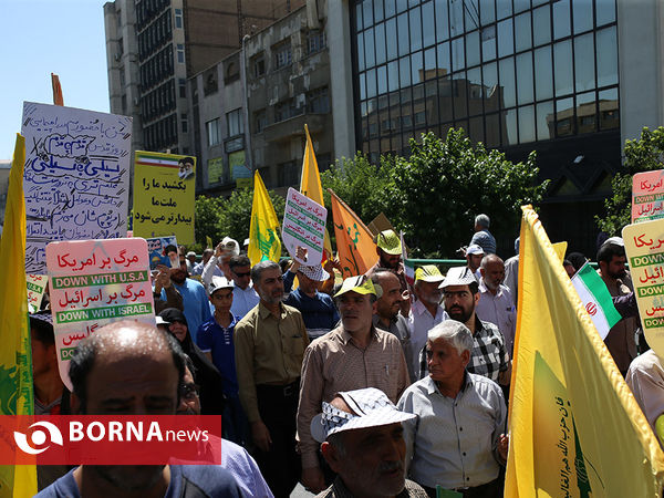 راهپیمایی روز جهانی قدس در تهران - ۱