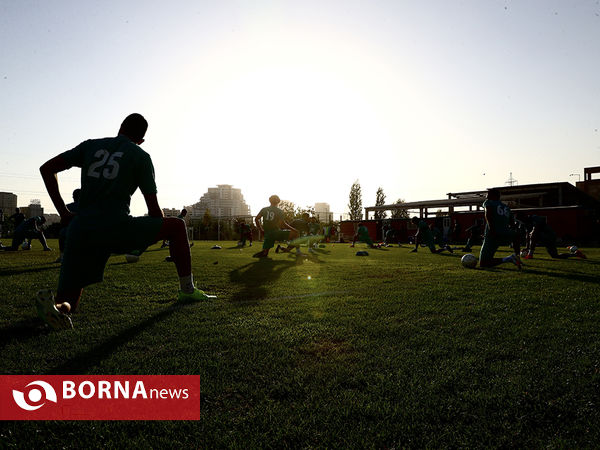 تمرین تیم فوتبال سپاهان