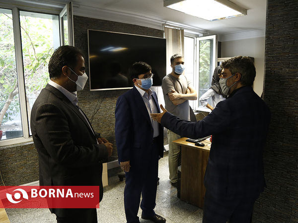 حضور معاون وزیر ورزش و جوانان در خبرگزاری برنا