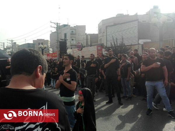 مراسم عزاداری روز عاشورا- شهر قدس