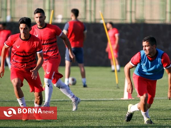تمرینات آماده سازی تیم فوتبال سپیدرود در تهران
