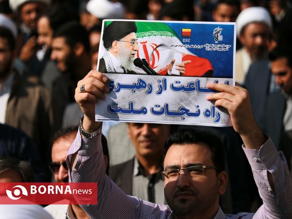 راهپیمایی حمایت از ولایت و اقتدار کشور - اهواز