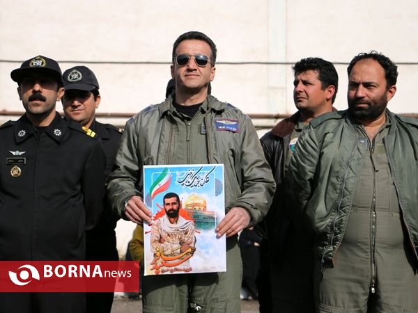 مراسم تشییع پیکر دو شهید گیلانی مدافع حرم