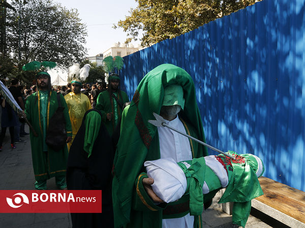 عزاداری تاسوعای حسینی در بازار تهران