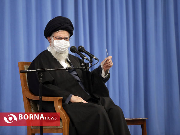 دیدار دست‌اندرکاران مراسم سالگرد شهید سلیمانی با رهبر انقلاب اسلامی