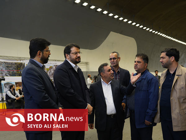 افتتاح قطعه دوم آزاد راه تهران-شمال