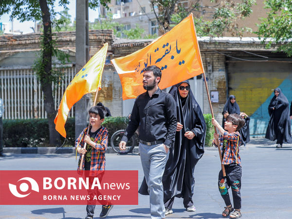 عزاداری مردم اراک در سالروز شهادت امام جعفر صادق(ع)