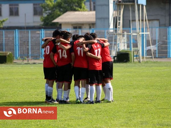 صعود نوجوانان ملوان به لیگ برتر فوتبال کشور