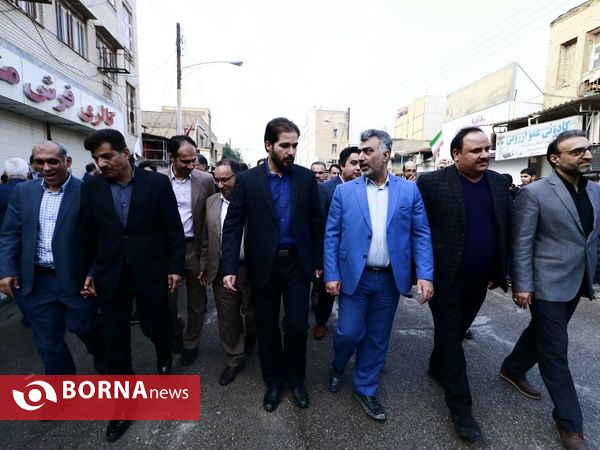 راهپیمایی 22 بهمن منطقه آزاد اروند