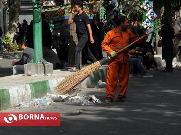 مراسم عزاداری روز عاشورا- شهریار