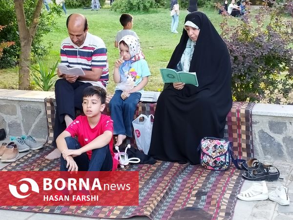 دعای عرفه در همدان